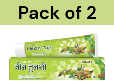 pamelo neem tulsi toothpaste Toothpaste(150 g, Pack of 2)