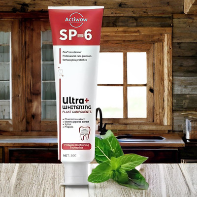 ACTIWOW SP 6 Ultra Whitening & Fresh Breath Toothpaste for Sensitive Teeth Toothpaste(40 g)