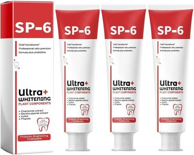 house of common Toothpaste for Sensitive Teeth & Kill Gums SP6 Toothpaste (30g) Pack of 3 Toothpaste(90 g)