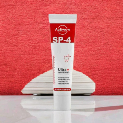 ACTIWOW SP4 Ultra Whitening Paste for Whitening, Gum Health, and Fresh Breath Toothpaste(40 g)