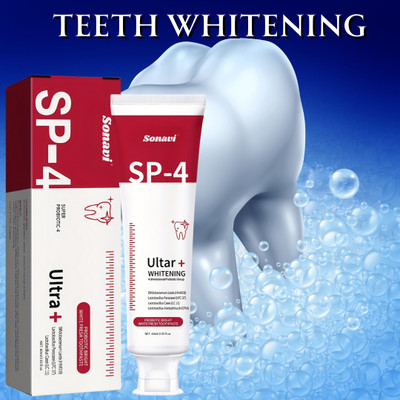 Sonavi Advanced Ultra Whitening Toothpaste With Mint Flavor For Strong & Clean Gums Toothpaste(60 ml)