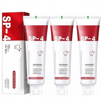 kHUDAt SP4: Whiter Teeth in Weeks Toothpaste(30 ml, Pack of 3)
