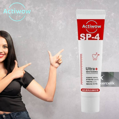 ACTIWOW SP 4 Ultra Bamboo Charcoal Toothpaste for Strong, White Teeth Toothpaste(40 g)