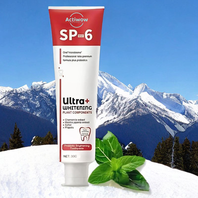 ACTIWOW SP 6 Ultra Whitening Toothpaste for Whitening & Breath Protection Toothpaste(40 g)