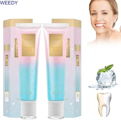 WEEDY Twin Pack Niacinamide Whitening Toothpaste - 2x Tubes Toothpaste(200 g, Pack of 2)
