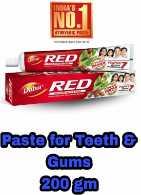 Dabur Red Paste for Teeth & Gums Toothpaste(200 g)