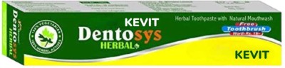 Kevit Dentosys Herbal Toothpaste with Herbal Mouthwash Toothpaste(100 g)