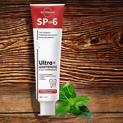 ACTIWOW SP 6 Ultra Whitening Toothpaste for Stain-Free & Fresh Smile Toothpaste(40 g)