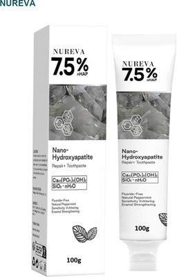 nureva Hydroxyapatite Toothpaste for Natural Whitening & Cavity Defense Toothpaste(100 g)