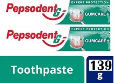 PEPSODENT GUM CARE+ Toothpaste Toothpaste(139 g, Pack of 2)