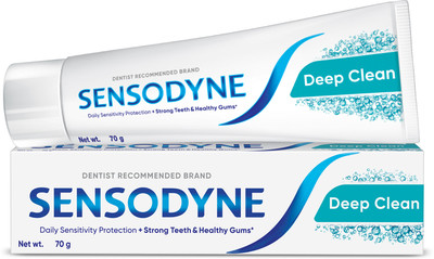 SENSODYNE Deep Clean, for advanced cleaning and lasting freshness Toothpaste(70 g)