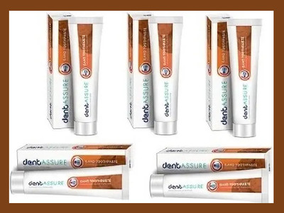 DENTASSURE Gano Toothpaste (Contains Ganoderma Mushroom ) _ 5 pack 5X100 Toothpaste(500 g)