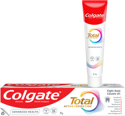 Colgate Total Advanced Health Antibacterial Toothpaste, Whole Mouth Health Toothpaste(80 g)