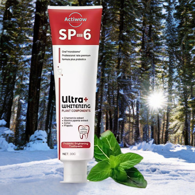 ACTIWOW SP 6 Ultra Whitening Toothpaste for a White & Clean Smile Toothpaste(40 g)