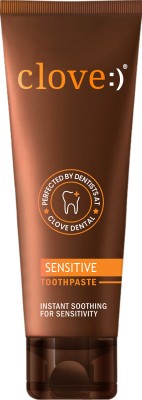 Clove Sensitive for Instant Sensitivity Relief, Everyday Protection, Dual Action Toothpaste(100 g)