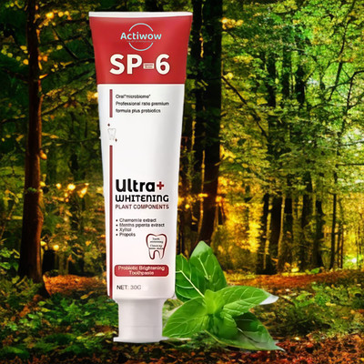 ACTIWOW SP 6 Whitening Toothpaste with Vitamin C for Healthier Teeth Toothpaste(40 g)