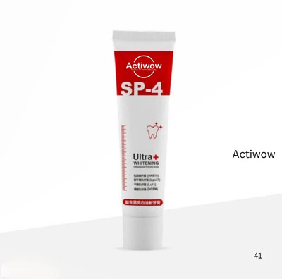 ACTIWOW SP4 Herbal Glow Toothpaste with Mint Fusion Toothpaste(50 g)