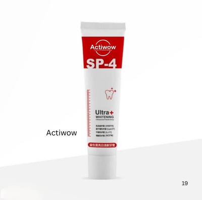 ACTIWOW SP4 Total Fresh Whitening Toothpaste Toothpaste(50 g)