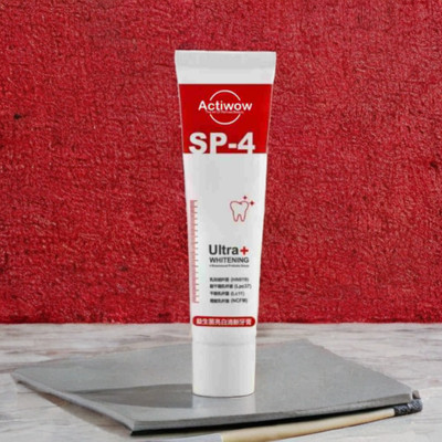 ACTIWOW SP4 Ultra Whitening Toothpaste for Clean Teeth and Refreshing Mint Taste Toothpaste(40 g)