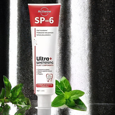 ACTIWOW SP 6 Ultra Whitening Toothpaste for Extra Freshness & Whitening Toothpaste(40 g)
