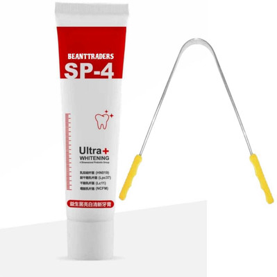 BeantTraders SP-4 TOOTHPASTE WITH TOUNG CLEANER Toothpaste(30 g)