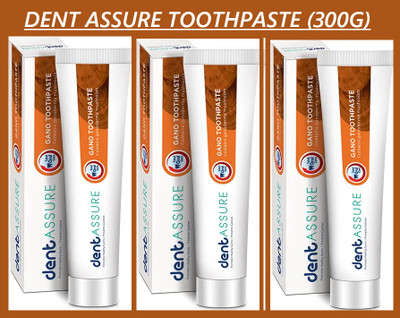 ASSURE Dentassure Gano Toothpaste is a unique product that refreshes the mouth PACK 3 Toothpaste(300 g)