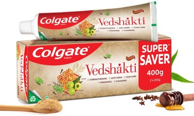 Colgate Vedshakti Anti-Bacterial Toothpaste(400 g)