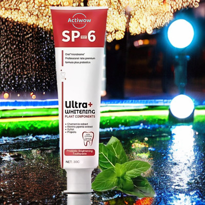 ACTIWOW SP 6 Ultra Whitening Toothpaste for Total Teeth Care & Freshness Toothpaste(40 g)