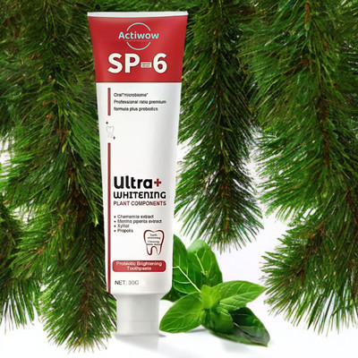 ACTIWOW SP 6 Whitening Toothpaste with Essential Oils for Fresh Mouth Toothpaste(40 g)