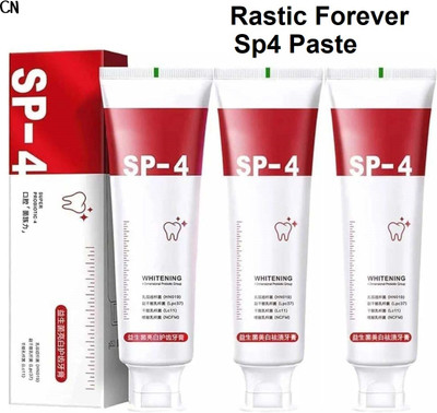 Rastic Assure SP 4 Ultra Brightening Toothpaste Pack of 3 Lid-481 Toothpaste(90 g, Pack of 3)