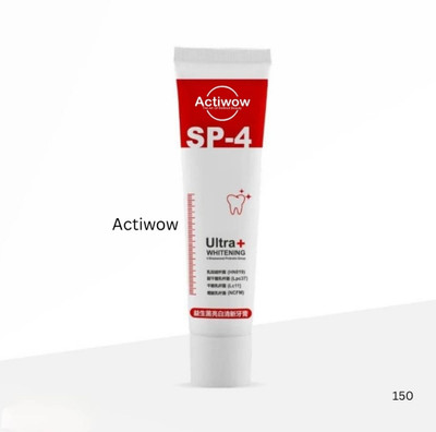 ACTIWOW SP4 Mint & Bamboo Charcoal Gum Defense Toothpaste(50 g)