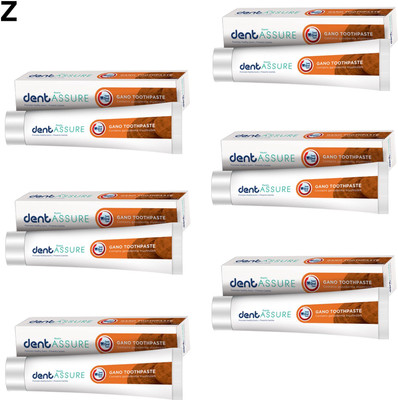 Rastic Assure Dent Gano Toothpaste Pack of 6 -11 Toothpaste(600 g, Pack of 6)