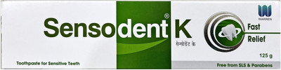 sensodent K Toothpaste - Free From SLS and PARABEN Toothpaste(125 g)