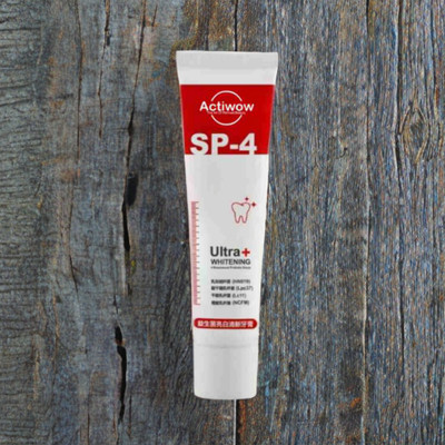 ACTIWOW SP4 Whitening Paste for Whitening Teeth and Fresh Breath with Mint Flavor Toothpaste(40 g)