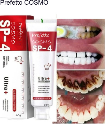 Prefetto COSMO SP-4 Toothpaste Whitening Therapy Gel 60g Toothpaste(60 g)