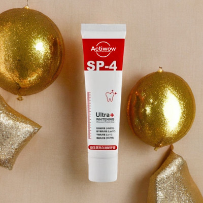 ACTIWOW SP4 Ultra Whitening Toothpaste, Sparkling Clean Formula Toothpaste(40 g)