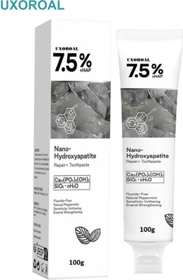 uxoroal Hydroxyapatite Toothpaste Safe for Kids 100g Toothpaste(100 g)