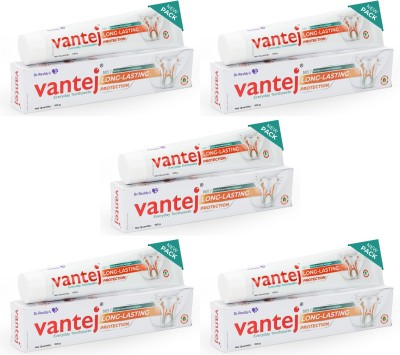 Vantej Tooth Sensitivity Toothpaste - White, 100 gm x Pack of 5 Toothpaste(500 g, Pack of 5)