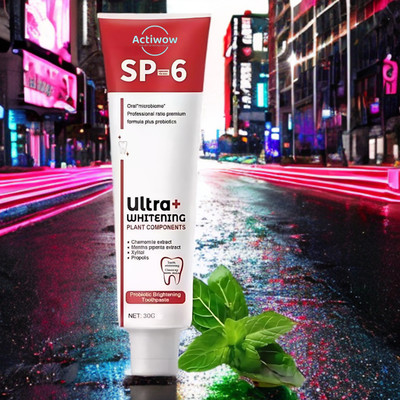 ACTIWOW SP 6 Ultra Whitening Toothpaste for Fresh Breath & Healthy Gums Toothpaste(40 g)
