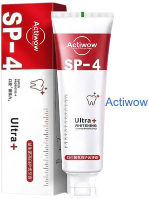 ACTIWOW Total Whitening with Enamel Care & Fluoride Toothpaste(40 g)