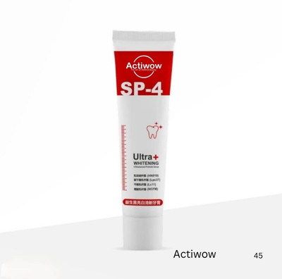 ACTIWOW SP4 Sparkling Smile Whitening Paste Toothpaste(50 g)
