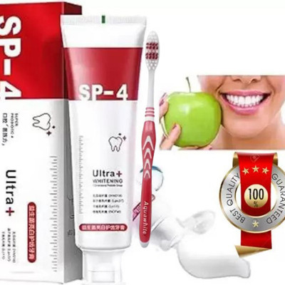 SWELLEDON 30g SP-4 WhiteningPlaque, Stains & Freshens Breath Toothpaste Brush | Removes Toothpaste(30 g)