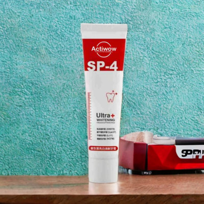ACTIWOW SP4 Intensive Whitening Paste for Teeth and Gums Protection Toothpaste(40 g)