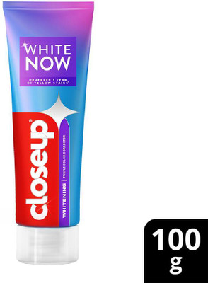 Closeup White Now - Purple Color Corrector toothpaste100g Toothpaste(100 g)