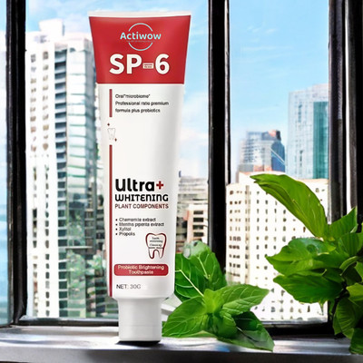 ACTIWOW SP 6 Whitening Toothpaste with Sensitive Teeth Protection Toothpaste(40 g)