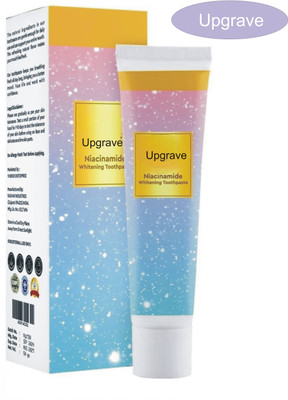 upgrave Intensive Niacinamide whitening toothpaste for stain removal Toothpaste(100 g)