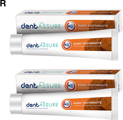 Rastic Assure Dent Gano Toothpaste Pack of 2 -25 Toothpaste(200 g, Pack of 2)