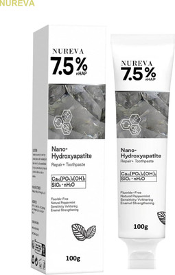 nureva Hydroxyapatite Toothpaste for Stronger Teeth & Enamel Repair Toothpaste(100 g)