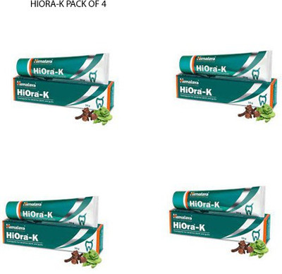 HIMALAYA HIORA-K TOOTH PASTE 100 GM PACK OF 4 Toothpaste(400 g, Pack of 4)