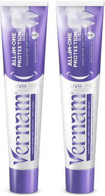 Vernam All-In-One Toothpaste(100 g, Pack of 2)